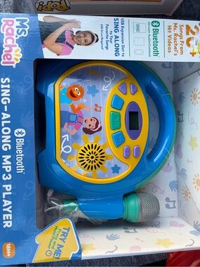 Ms Rachel Sing Along MP3 Player Bluetooth Microphone For kids